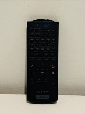 Official Sony PlayStation 2 PS2 DVD Remote Controller SCPH-10150 OEM Black